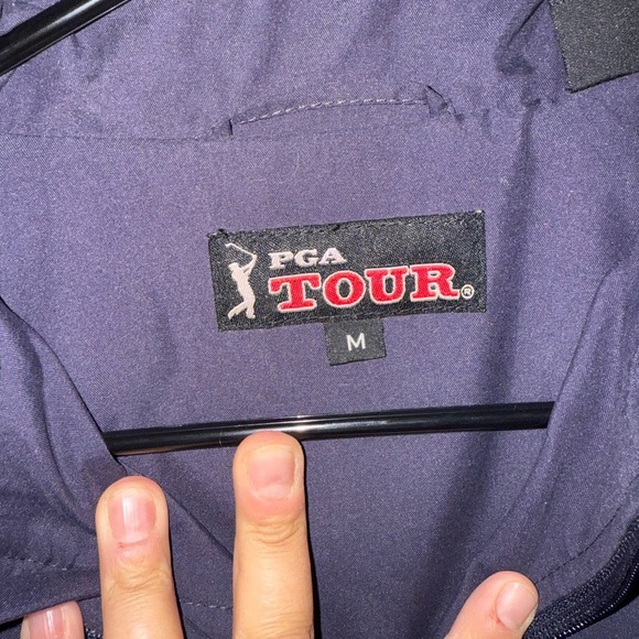 Vintage PGA Tour “The Presidents Cup” windbreaker vest size M - Picture 7 of 9